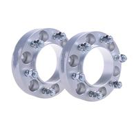 Separadores ruedas automóvil Adaptador Espaciador Rueda Coche Aluminio 6 X 139,7 100,1 12 X 1,5 Para Great Para Wall Para GWM Poer King Kong P-SERIES PAO POER Shanhai Cannon(2PCS Silver 35mm)
