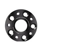 Separadores ruedas automóvil Placa Brida Para Ford Para Jaguar Y XF, 15/20/25/30/35 Mm, 2/4 Piezas, 5 X 108 CB 63,4 M12 X 1,5, Espaciador Rueda Forjado Negro Centrado En El Cubo(4pcs 25mm)