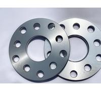 Separadores Ruedas Buje Adaptadores Espaciadores Rueda 10mm 2 Uds PCD 5x100/5x112, Diámetro Central 57,1mm, Apto Para Vw Coches La Serie Universal Separadores