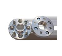 Separadores Ruedas Coche 2 Espaciadores Rueda Coche Forjados Aleación Aluminio 4 X 114,3 X 4,5 Pulgadas 56,6 CB Rosca M12 X 1,5 15/20/25 Mm Con Brida Ensanchada Distanciador Rueda(Plata,15mm)