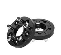 Separadores Ruedas Coche 2 espaciadores rueda forjados negros centrados cubo 5 x 112 (66,6/5 x 120 (72,6)/14 x 1,25) para para M2 F87/G87 2015-2025 15/20/25/30/35mm juego espaciadores(4pcs 25mm)