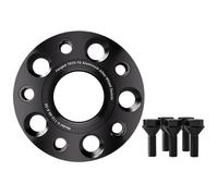 Separadores Ruedas Coche 2 espaciadores rueda forjados negros centrados cubo T6-7075 para Mercedes para Benz GLC 15/20/25/30/35mm con pernos rueda extendidos. juego espaciadores(4pcs 30mm)