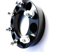 Separadores Ruedas Coche 2 espaciadores rueda reparación automóviles 6 x 139,7 x 108 x 12 x 1,5 pernos 25 30 mm para Dodge para Ram 50 1985-1993 juego espaciadores(25mm black)