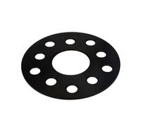 separadores ruedas coche 2 Piezas 3 5 8 12 15 20mm Adaptadores Espaciadores De Rueda PCD 5x110 CB 65,1mm Para Stelvio Para Giulia Para Brera Para Spider 159,8C Para Fiat 500X(2PCS 5mm Black)