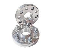 Separadores Ruedas Coche 2 piezas: muchos beneficios al usar espaciadores de rueda de aluminio para Chevy para Camaro para Impala para Corvette juego espaciadores(Silver 20mm)