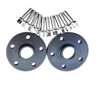 separadores ruedas coche 5x112 66.45mm CB 10pcs M14x1.5 Pernos De Asiento Bola Para A4 B8 2008-2016 Adaptador Espaciador Rueda