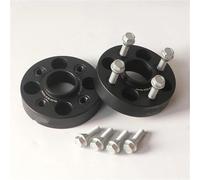Separadores Ruedas Coche Adaptador espaciador rueda PCD 4x100 CB, 57,1mm 4 orificios 2 piezas 20-50mm Para VW Para Polo Para Jetta Para Gol UP Para Santana M12x1,5 juego espaciadores(2PCS 45MM)
