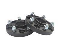 Separadores Ruedas Coche Adaptador Espaciadores Rueda Aluminio Forjado Para Land Para Rover 2 Unidades 5 X 108 Mm 4,25 63,3 12 1, 30 Separador Llanta(Negro,25m)