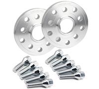 Separadores ruedas coche Compatible Con A3 Para Quattro 2006-2013 2014 2015 Para A4 A6 A8 Espaciadores Rueda 5x100 5x112 57,1 Mm Espaciadores Cubo De Rueda Centrados Placa De Cuña 15 Mm/20 Mm(15mm spa
