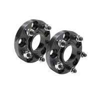 Separadores ruedas coche Compatible Con Hyundai Para Alcazar Para AvantEN Para Creta Para Grand Para Elantra N Para I30 I20N I30N Sedan N Adaptadores Espaciadores De Rueda 5x114,3 67,1mm(Black,2PCS 15