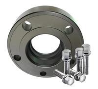 Separadores ruedas coche Compatible Con VW Para Polo Para Beetle Para Bora Para Lavida Para Phaeton 1 Uds Espaciador De Rueda De Coche Espaciador De Brida Ensanchada PCD: 5x100/5x112 CB: 57,1 Mm(25mm)