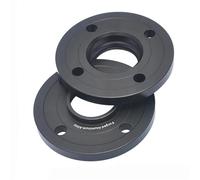 Separadores Ruedas Coche Espaciador rueda cubo orificio central 20mm 0,79 pulgadas 4 x 108, 65,1 8 pernos rueda 45mm (12 x 1,25) para Citroen Para Cactus c4 20 juego espaciadores(Negro)