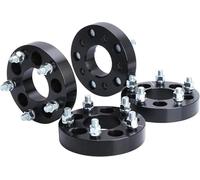 Separadores Ruedas Coche Espaciador rueda perno orejeta 5 x 100mm 5 x 3,94" 67,1mm 12 x 1,5 pernos 15 x 20mm para Toyota para Camry 1983-1991 juego espaciadores(Black 15mm)