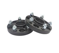 Separadores Ruedas Coche Espaciador Rueda Universal Para Lexus IS Aleación Aluminio 2 Piezas 5 X 114,3 5 X 4,5 Pulgadas 64,1 Mm 12 X 1,5 15 20 25 Mm Distanciador Rueda(Negro,15mm)