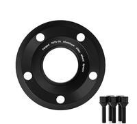 Separadores Ruedas Coche Para Q2 PCD 5X112 CB 57.1 M14X1.5 Adaptador de cubo espaciadores de rueda negros de aluminio forjado 1 pieza
