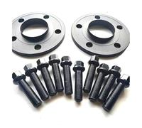 Separadores Ruedas Para Benz Para GLS 2 Piezas 15MM 5x 4,4'' 5x112 66,6 Espaciadores De Rueda Centrados Con Rosca Larga 15x1,25 Pernos Tipo Bola(15mm Black)
