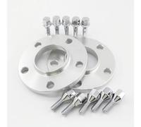 Separadores ruedas para coche 2 Espaciadores De Rueda Centrados En El Cubo De 12 Mm 15 Mm Y 20 Mm + Kit De Pernos De Orejeta 5x120 Para E36 E46 E60 E61 E62 E90 E91(12mm)