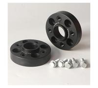 Separadores Ruedas para Coche Adaptador Espaciador Rueda 2 Piezas 20-50 Mm PCD 4x100 CB 57,1 Mm para Coche 4 Orificios para Polo para Jetta para GOL UP para Santana M12x1,5(45MM)