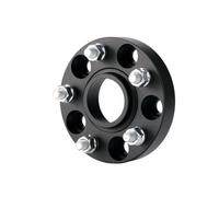 Separadores Ruedas para Coche Separador Rueda PCD 5x114,3 CB 67,1 Mm M12x1,5 para Maserati Quattroporte Alfieri para Ghibli para Gran Turismo para Levante para Lincoln(Black 15mm)
