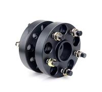 Separadores Ruedas Para DODGE Universal M14xP1.5 2 piezas 20/25/30/35/40/45/50 mm PCD 5x115 CB 71,6 mm Adaptador espaciador de rueda de aluminio 5 Lug Suit(2PCS 35mm Black)
