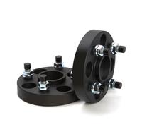 Separadores Ruedas Para Hon┐da Para Fit Para Jazz/Grace/Brio/N-BOX N-ONE N-WGN 2 Piezas 15/20/25/30/35/50 Mm PCD 4x100 CB 56,1 Mm Adaptador Espaciador De Rueda(2PCS 25mm Black)