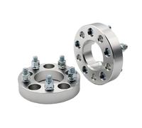 Separadores Ruedas Para Suzuki Para Jimny Para Vitara 2 Piezas 25/30/35/40/50/60mm PCD 5x139,7 CB 108mm Brida Espaciadora De Rueda M12XP1.25 Espaciador De Rueda(2PCS 50mm Silver)