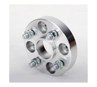 Separadores Ruedas Para VW Para Polo Para Jetta/Golf/UP/Santana 2 Piezas 20/25/30/35 Mm PCD 4x100 CB 57,1 Mm Adaptador De Espaciador De Rueda 4 Agujeros M12x1,5(2PCS 20mm Silver)