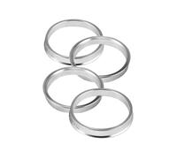 Separadores Ruedas Vehículo 4 piezas OD 110/108/106mm to ID 108.1/93.1/75.1/100.1/106.1/67.1/78.1/87.1mm Anillos centrados para cubos ruedas automóvil(106mm to 78.1mm)