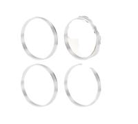 Separadores Ruedas Vehículo Anillos centrados para cubos ruedas automóvil Diámetro exterior 70,1/70,673,1/74,1 mm a diámetro interior 58,6/59,6/63,6/70,6(OD 74.1mm ID 59.6mm)