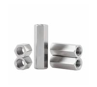 Separadores y Pilares de Espaciado, Separador de placa base acero inoxidable 304, espaciador perno hexagonal M2-M6, 20-55 Uds(10mm (30pcs),M2)