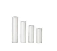 Separadores y Pilares de Espaciado, Separador redondo hueco de plástico blanco M3 M4 M5 50-300 piezas espaciador PCB sin rosca(7x3x20mm-100pcs)