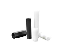 Separadores y Pilares de Espaciado, Tuerca de mano 15-45 piezas plástico blanco negro hembra hexagonal separador espaciador M3-M6 tornillos espaciado largo