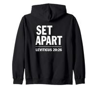 Separar Levítico 20:26 Sudadera con Capucha