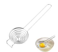 Séparateur De Blanc D'œuf En Acier Inoxydable - Outil Séparateur De Jaune Pour La Cuisson, Gadget De Cuisine De Qualité Alimentaire, Filtre Pour Œufs De Caille | Passoire Créative De Conception De Vol