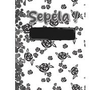 Sepela Black Rose !: Organise, crée, rêve - un cahier pastel pour chaque humeur.