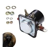 Sephile Relé de arranque, accesorios de relé modificados de 4 pines, 12 V, relé de respuesta rápida, repuesto original con tuercas y arandelas, compatible con Ford 1965-1986 E6ef-11001-aa Sr550x