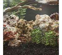 sephironlbb Piedras de dragón para acuario, 25 kg, color gris, 10-40 cm, piedras naturales con cuevas y escondites para agua dulce y agua salada, cuencas, aptas para plantas