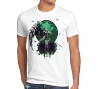 Sephiroth VII Men's T-Shirt Fantasy Avalanche Role-Playing Game PS iOS Japan-S Black