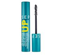 Sephora Máscara de pestañas Size Up impermeable con volumen extra largo, ultra negro, tamaño completo, 14 ml