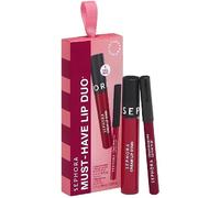 Sephora Must Have Lip Duo Cream Lip Stain & Mini Lip Liner 04 Deep Ruby & 01