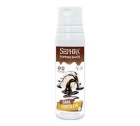 Sephra Salsa de postre de chocolate oscuro, 1 kg, conveniente botella exprimidora, jarabes para helados, gofres, tortitas, crepes, batidos, batidos, frapés o inmersión (chocolate oscuro)