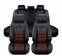 Sepkus Funda Asientos Coche para Audi A4 (B6/B7) Avant Cubierta de Asiento,Juego Completo de Protectores de Asiento de Coche de Cuero,Fundas para Asientos Delanteros y Traseros de Coche