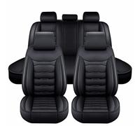 SePkus Funda Asientos Coche para Audi A4 T S Line 1.8 Sedan Cubierta de Asiento,Juego Completo de Protectores de Asiento de Coche de Cuero,Fundas para Asientos Delanteros y Traseros de Coche