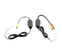 Seprendi 1 juego de 2.4 GHz inalámbrico de video transmisor receptor de plástico 2.4 GHz receptor inalámbrico transmisor de video receptor para coche monitor de DVD WIFI cámara de visión trasera