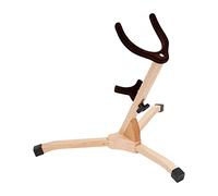 Seprendi 1 juego de soporte para saxofón tenor/subtenor, soporte ajustable de madera maciza