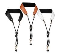 Seprendi 3 correas de cuello para saxofón de longitud ajustable, banda de cuello para clarinete, correa ajustable para saxofón alto/tenor/soprano