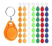 Seprendi 50 unidades UID 13.56MHz Bloque 0 Sector Writable IC Card Clone intercambiables Keyfobs Key Tags 1K S50 RFID Control de acceso