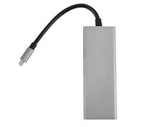 Seprendi 7-en-1 USB Hub USB C a RJ4 con entrega de energía tipo C 4K video Hd Sd/TF lector de tarjetas USB 3.0 Hub para Pro tipo C Hub