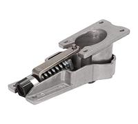 Seprendi Arrival Surf Skate Trucks Aleación 7 pulgadas Land Surf Skateboard Soporte Base Negro C7 Bridge Spring Bracket, Plata