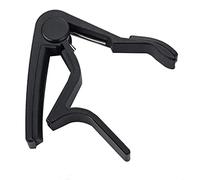 Seprendi Cejilla de aleación de aluminio para guitarra acústica/eléctrica/clásica, cambio rápido, color negro